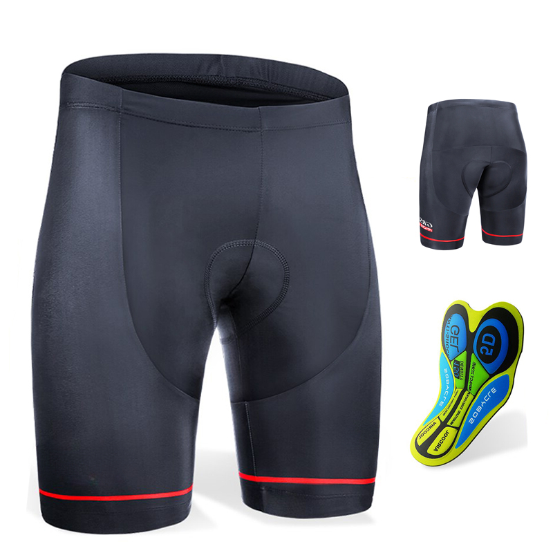 Padded Cycling Shorts 5D Gel - Letnie spodenki rowerowe męski rower spodnie