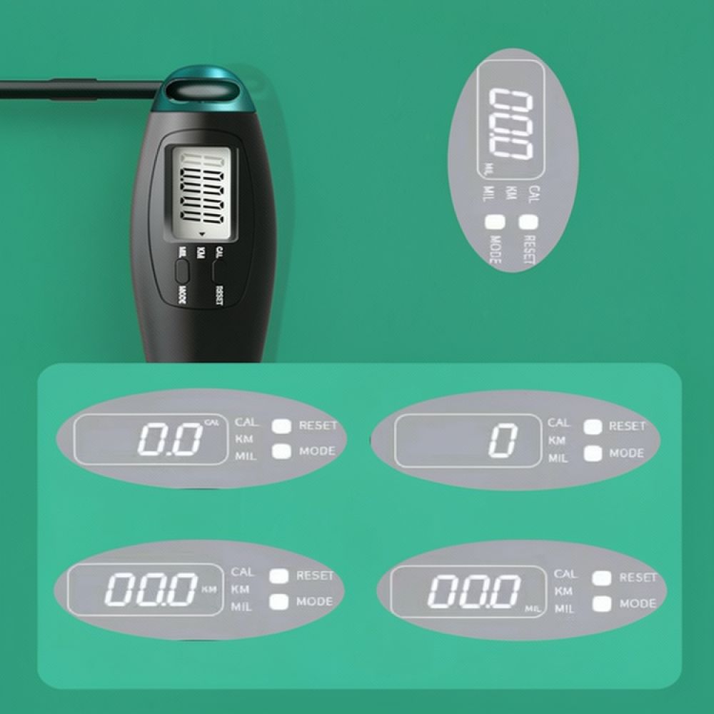 Smart Jump Rope Digital Counter - Cyfrowa, inteligentna lina do skakania z