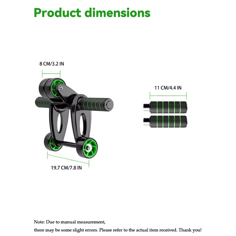 Roller do ćwiczeń mięśni brzuc – Ab Roller Wheel With Elbow Support recenzja i cena