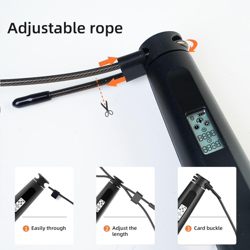 Inteligentna skakanka do fitne – Smart Jump Rope Digital Counter recenzja i cena