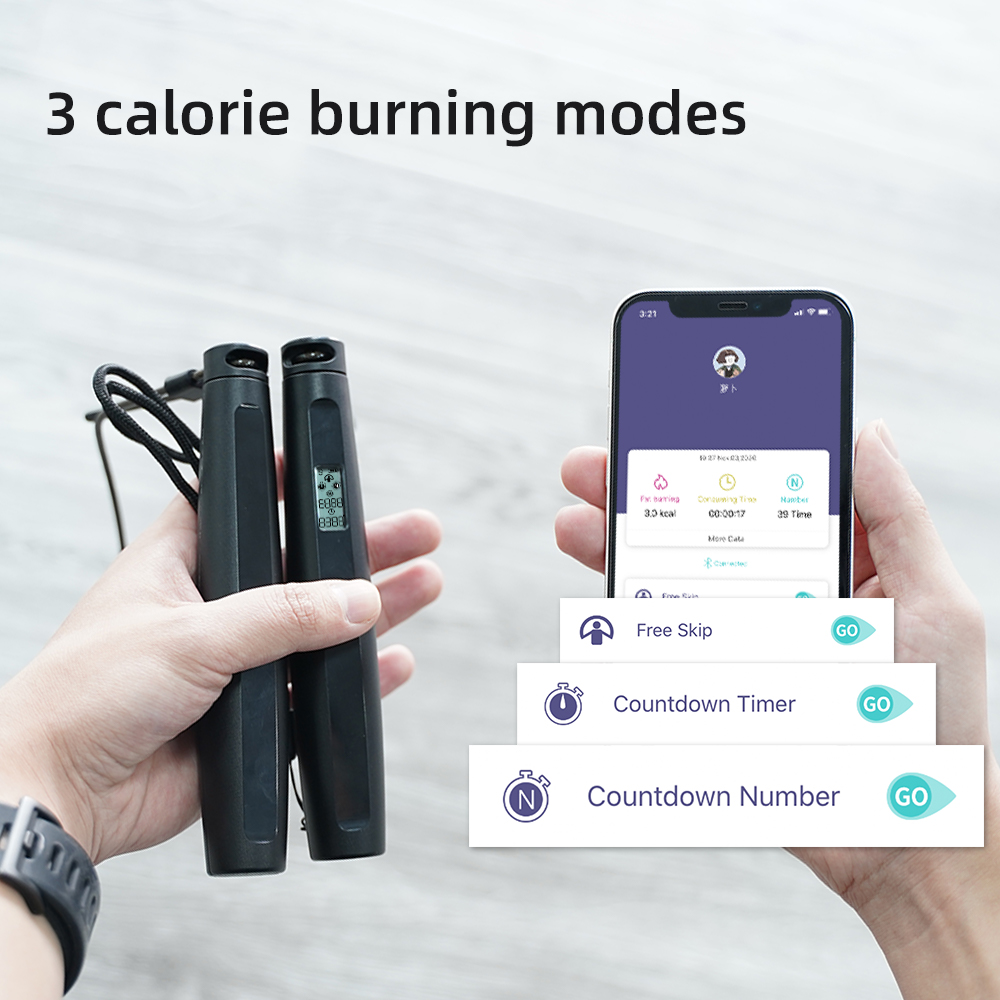 Inteligentna skakanka do fitne – Smart Jump Rope Digital Counter recenzja i cena